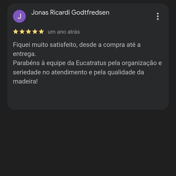 mensagem feedback cliente eucatratus