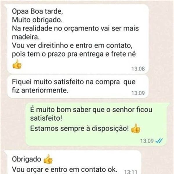 mensagem feedback cliente eucatratus